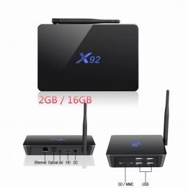 ТВ приставка X92 TV Box - Android Smart TV, 2GB RAM - 16GB ROM